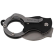 FOX Mini-KA Folding Knife FRN Black, Bead Blasted (FX-535)