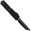 Microtech UTX-85 Gen IV T/E OTF Knife Black Aluminum, Black Tactical DLC M390MK by Tony Marfione (12334-1T)