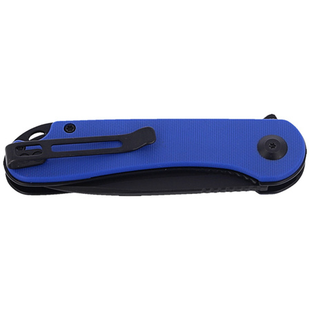 Nóż składany CIVIVI Elementum Flipper Blue G10, Black Stonewashed (C907X)