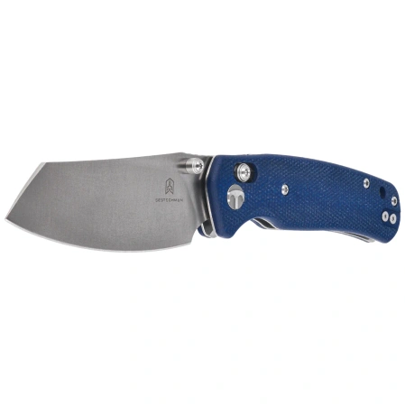 Nóż składany Bestechman Cicada's Wing Blue Micarta, Satin 10Cr15MoV (BMK06-M-1)