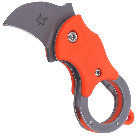 FOX Karambit Mini-KA FRN Orange, Bead Blasted Blade (FX-535 O)