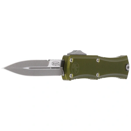 Microtech Hera II Mini Bayonet OTF Knife OD Green Aluminum, Apocalyptic M390MK by Tony and Sean Marfione (1701M-10APOD)
