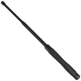 ESP Hardened Easy Lock 20'' Expandable Baton, Black Ergonomic (ExBTO-20HE-BK)
