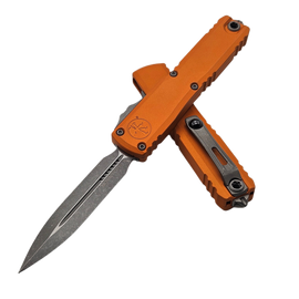 Nóż automatyczny OTF Microtech Ultratech Gen IV D/E Tequila Sunrise Aluminium, Apocalyptic M390MK by Tony Marfione (11224-10APTE)