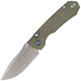 Remette Rhino Knife Green Micarta, Stonewashed 14C28N (MC25A)