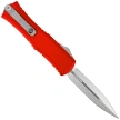 Nóż automatyczny OTF Microtech Hera II D/E Red Aluminium, Stonewashed M390MK by Tony and Sean Marfione (1702M-10RD)