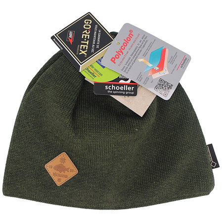 Czapka Kama Gore-Tex Merino Wool, Dark Green (LG12-106)