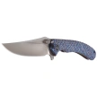 Nóż składany WeKnife Dracarys LE No ???/199 Flamed Titanium, Satin M390 (WE25061B-3)