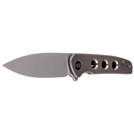 Nóż składany WE Knife Shakan LE No 172/210 Bronze Titanium, Gray Stonewashed CPM 20CV (WE20052B-2)