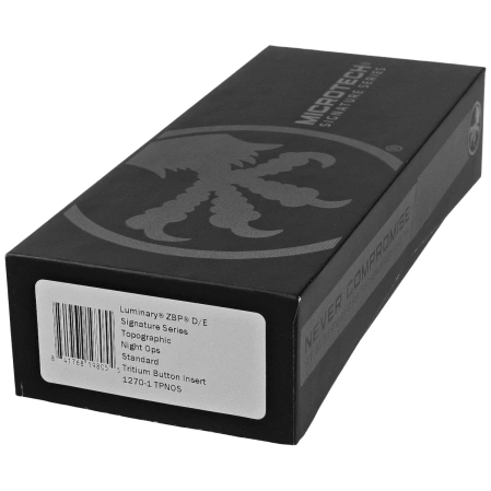 Nóż automatyczny OTF Microtech Luminary ZBP D/E Signature Topographic Night Ops Aluminium, Topographic Night Ops M390MK by Tony Marfione (1270-1TPNOS)