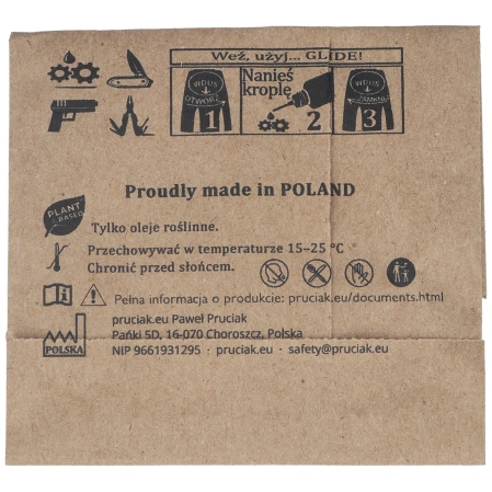 Pruciak-Sharg Protector Glide Oil for Folding Knives and Multitools
