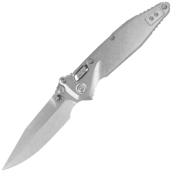 Microtech Socom Ram-Lok S/P-M Marfione Select Knife Slab Side Titanium, Bronze HW, Stonewashed M390MK by Tony Marfione (160RLS-10SMS2)