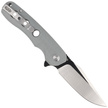 Bestech Arctic Grey G10, Black / Satin D2 knife (BG33C-1)