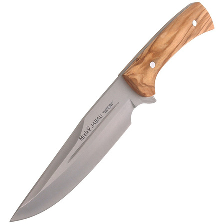 Nóż Muela Full Tang Olive Wood, Satin X50CrMoV15 (JABALI-17OL)
