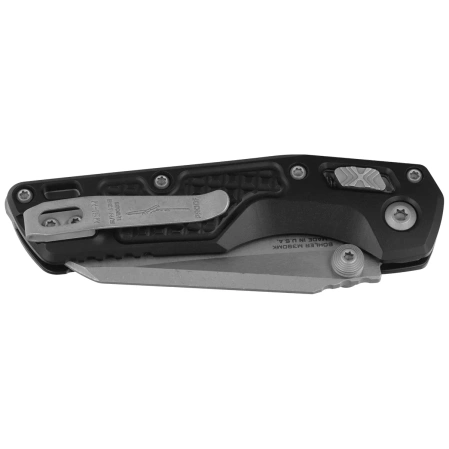 Microtech MSI Mini S/E Signature Proof Run Knife Frag Black Aluminum, Apocalyptic M390MK by Tony Marfione (210M-10APFRSPR)