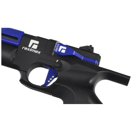 Pistolet wiatrówka PCP Reximex RP Race Blue 5.5 mm z regulatorem