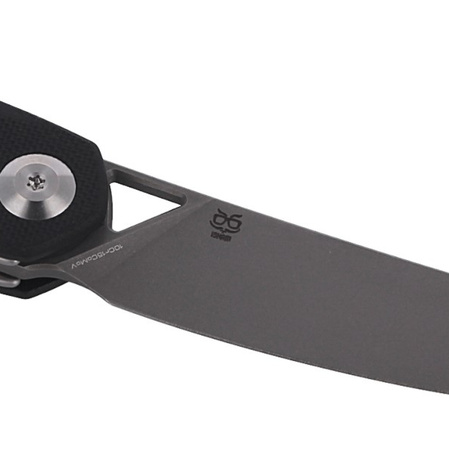 CIVIVI Knife Lazar Black G10, Gray Stonewashed by Elijah Isham (C20013-1)