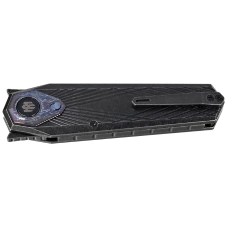 Nóż składany Remette Infinite Power Plating Titanium, Stonewashed M390 (RTIP-S)