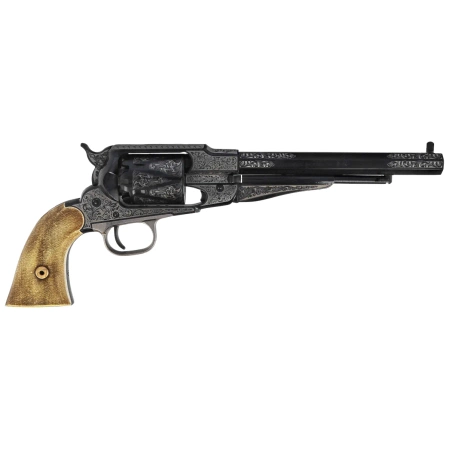 Pietta 1858 Remington New Model Army DeLuxe Eagle .44 Revolver (RGA44/LE/IGEL)
