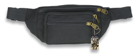Barbaric Fanny Pack Black Canvas (34931-NE)