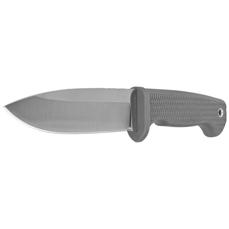 Nóż Demko FreeReign Drop Point Grey Rubberized, Satin AUS10A by Andrew Demko (FR-10A-GREY)