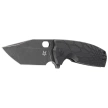 Nóż składany FOX Core Tanto Black FRN, Black Top Shield N690Co by Jesper Voxnæs (FX-612 BB)