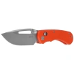 Kubey Stalker Knife Orange G10, Satin D2 by Johan Jordaan (KU504B)