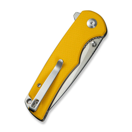 Nóż składany Sencut Praktisk Yellow G10, Satin 9Cr18MoV (S24019-2)