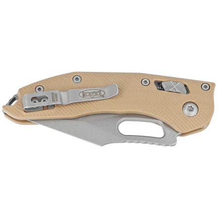 Microtech Stitch Ram-Lok S/E Knife Tan Fluted G10, Apocalyptic M390MK by Borka Blades and Tony Marfione (169RL-10APFLGTTA)