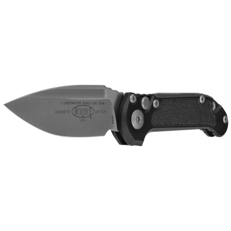 Microtech LUDT Gen III S/E Automatic Knife Black Aluminum, Apocalyptic M390MK by Tony Marfione (1135-10AP)