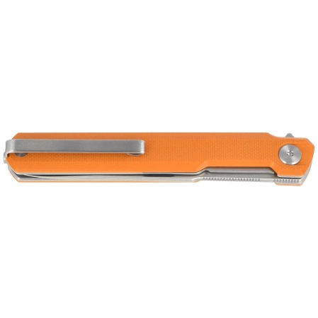 Bestech Duoz Knife Orange G10, Stonewashed 14C28N by Ostap Hel (BG65B)
