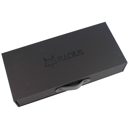 Nóż składany FOX Radius Carbon Fiber/Copper, Black PVD M390 by Denis Simonutti (FX-550 CFB)