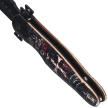 Nóż składany Third Decor Habitat N120T 3D Hospitaller Warrior Beechwood, Black 420 (TH-N120T)