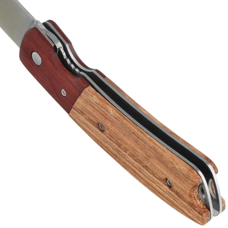 Nóż składany Martinez Albainox Wolf Zebra Wood, Satin 3Cr13Mov (25079GR620)
