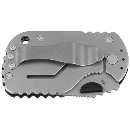 Nóż składany Böker Plus Subcom 2.0 Black Zytel, Beadblast D2 by Chad Los Banos (01BO525)