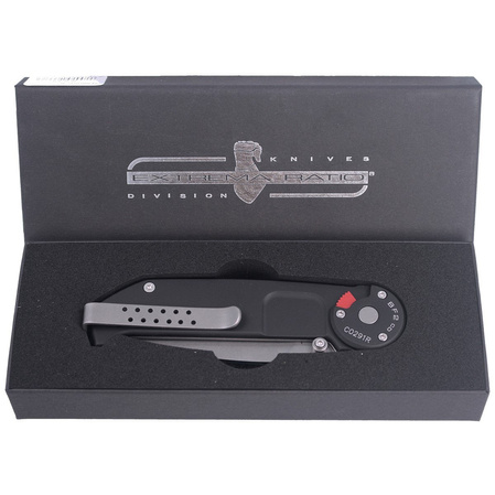 Extrema Ratio BF2 CD Black Alumnium Knife, Stonewashed N690 (04.1000.0145/SW)
