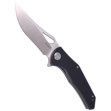 Kubey Knife Phemius Black G10, Bead Blasted D2 (KU149A)