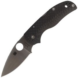 Spyderco Native 5 Knife Fluted Carbon Fiber, Satin CPM S90V by Sal Glesser (C41CFFP5)