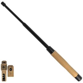 Pałka teleskopowa hartowana ESP Easy Lock 20'', Ergonomic khaki (ExBT-20HE-KH BHT-55)