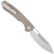 Bestechman Firebird Knife Tan G10, Satin / Stonewashed D2 (BMK05B)