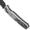 Bestechman Cicada's Wing Knife Mirror Polished Frag Stainless Steel, Black PVD 10Cr15MoV (BMK06-S-6)