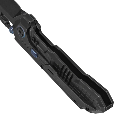 Remette RT-Cool Leopard Knife Black Titanium, Plating Black Stonewashed M390 (RTKS-B)