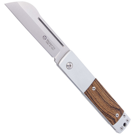 Nóż składany Maserin In-Estro Bocote Wood/Aluminium, Satin D2 by Bonus (165/BO)