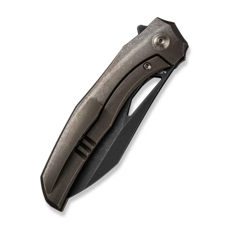 Nóż składany WeKnife Ignio Mystery Box Bronze Titanium, Black Stonewashed CPM 20CV by Toni Tietzel (WE22042B-2 MB)