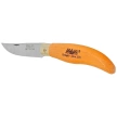 MAM Iberica S Knife Orange Beech Wood, Brass HW, Satin 420 (2010-OR)