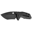 Reate T1000-V2 Titanium Black DLC Knife, Satin/Black DLC M390 by Alvin Lee