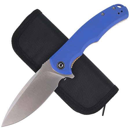 Nóż składany Civivi Praxis Blue G10, Satin 9Cr18MoV (C803E)