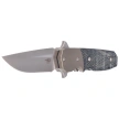 Bestech Freefall Bronze Titanium/Black-Green G10, Stonewashed/Satin CPM S35VN by Jason Clark Knife (BT2007A)