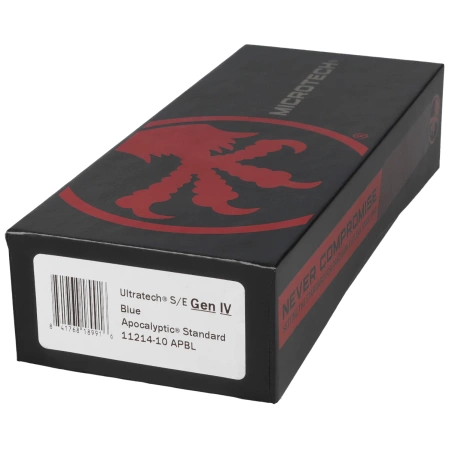 Nóż automatyczny OTF Microtech Ultratech Gen IV S/E Blue Aluminium, Apocalyptic M390MK by Tony Marfione (11214-10APBL)