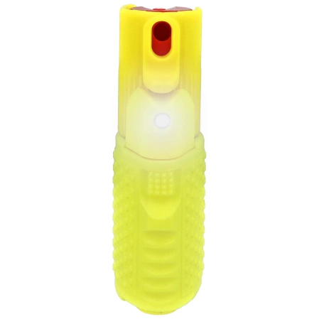 Gaz pieprzowy ESP Hurricane Flashlight Yellow/Yellow 15 ml - strumień